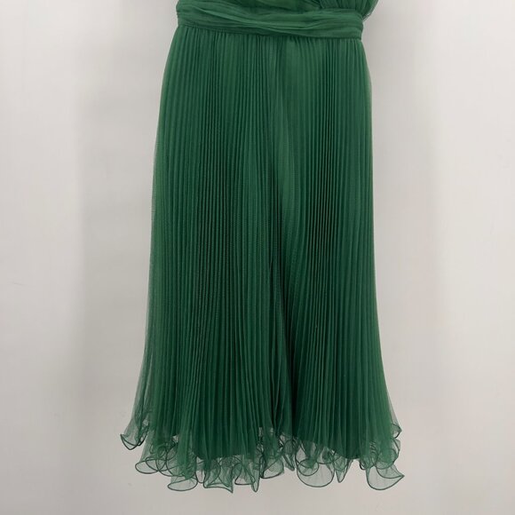 Asos Design One Shoulder Tulle Wired Hem Cocktail Holiday Dress Size 8 - Picture 7 of 12